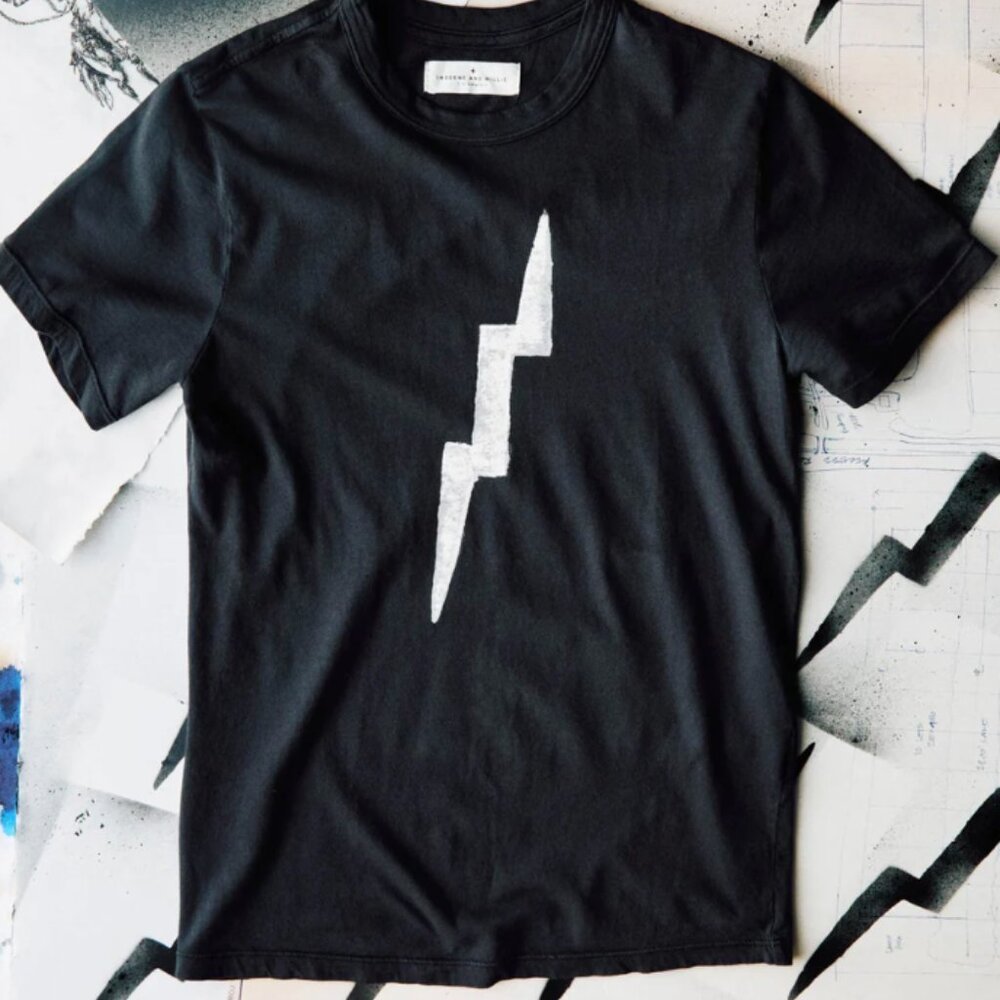 NWOT Imogene + Willie The Bolt Tee in Black